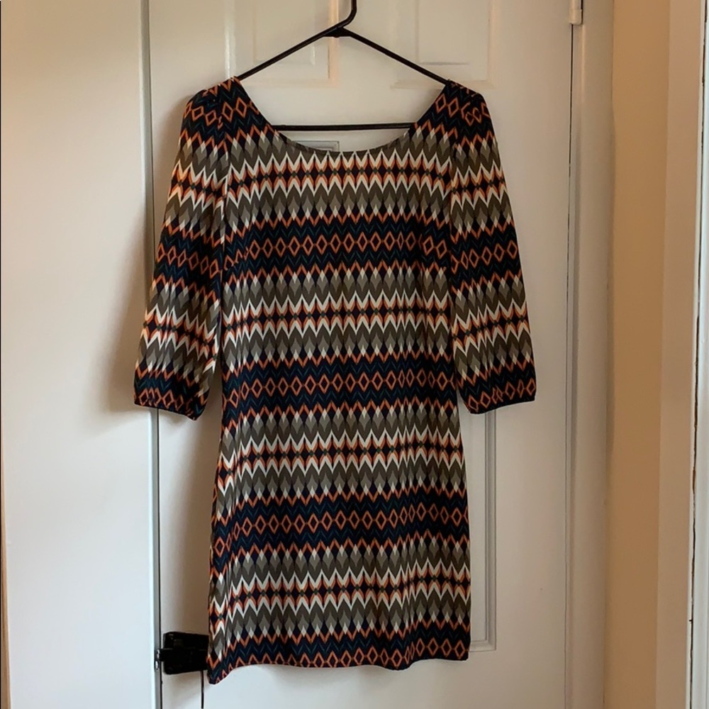 3/4 Sleeve - 100% Polyester - Party Dress